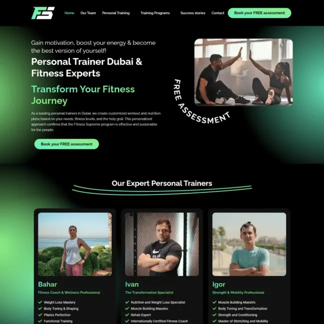 Fitness Expert Personal Trainer