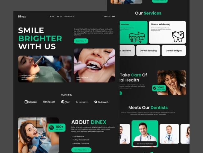 Dental Clinic website design